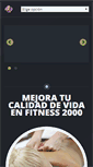 Mobile Screenshot of fitness2000plasencia.com